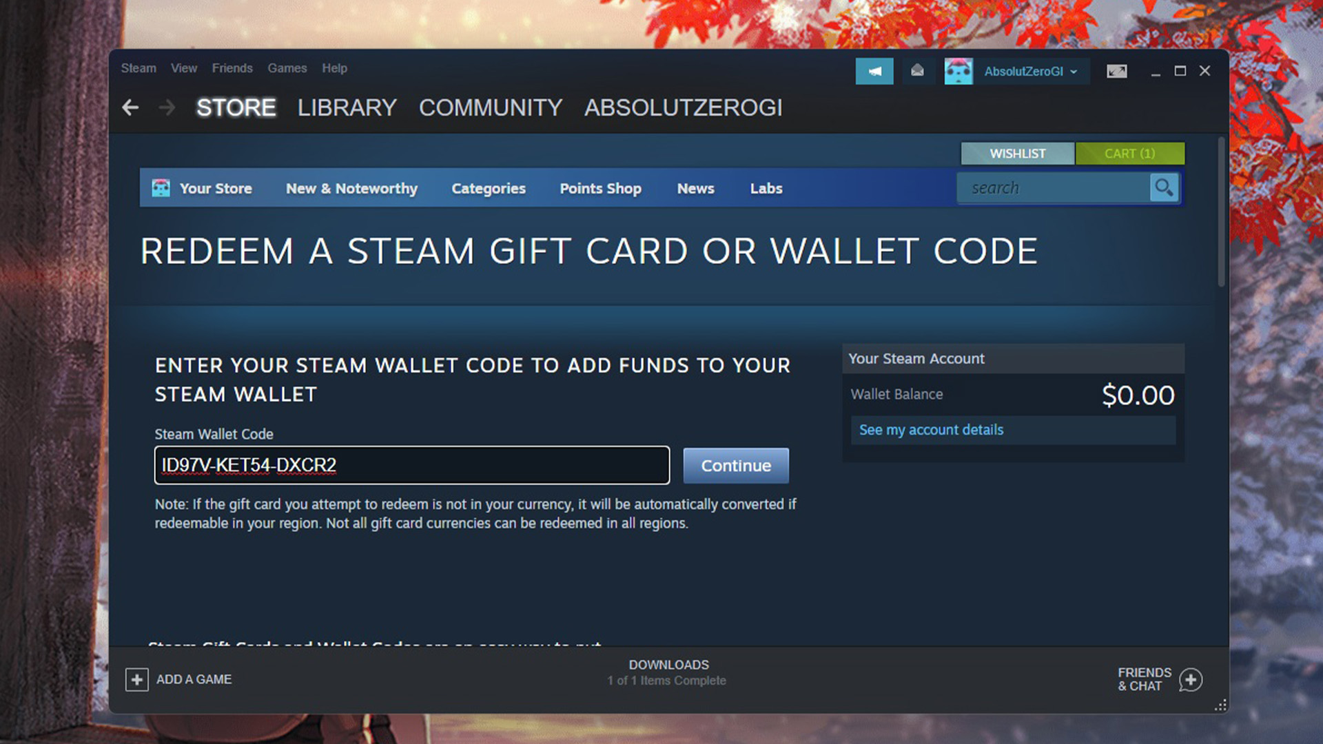 Redeem Steam Wallet Code 2