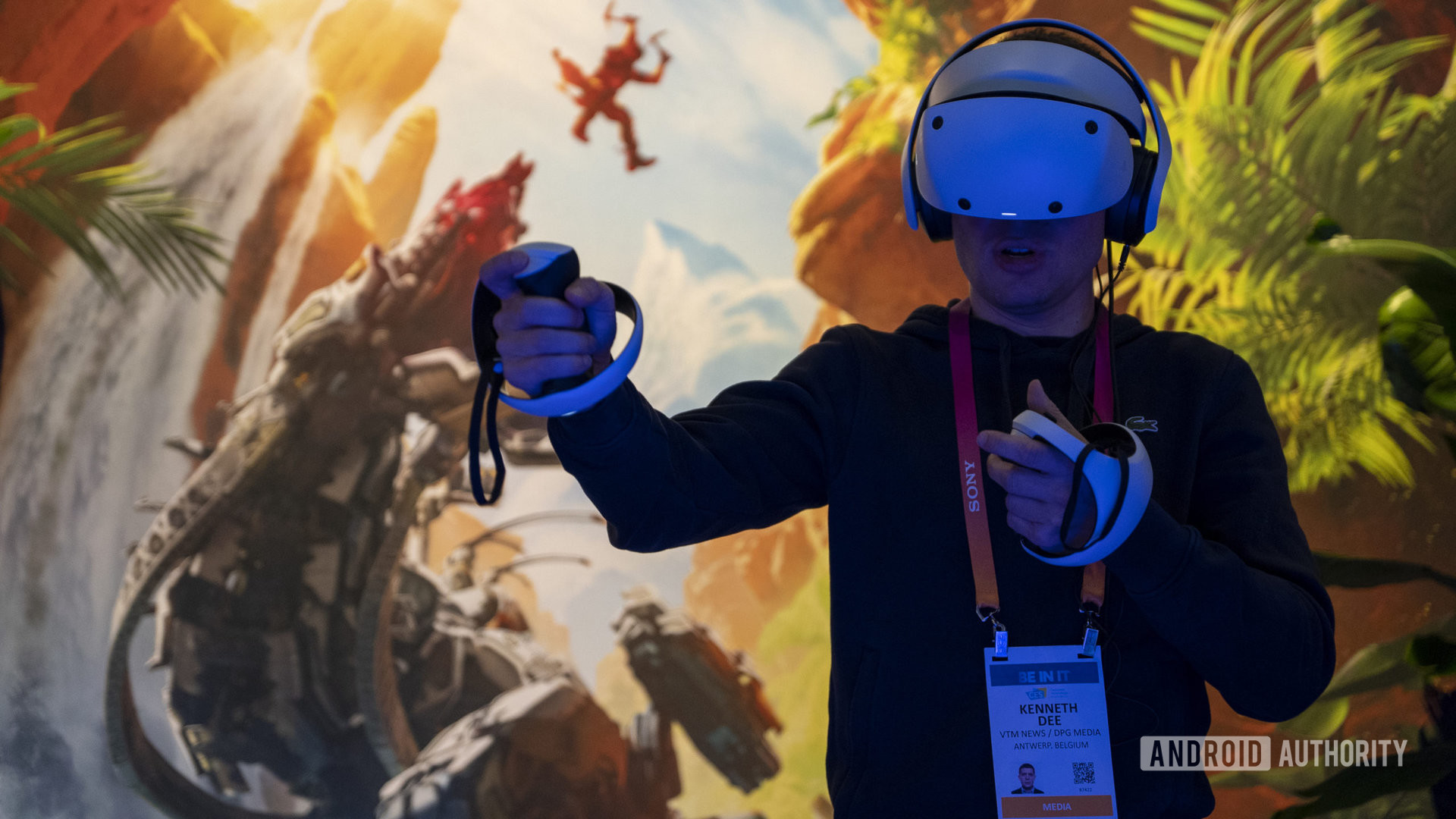 Sony Playstation VR2 6 लोग VR का परीक्षण कर रहे हैं