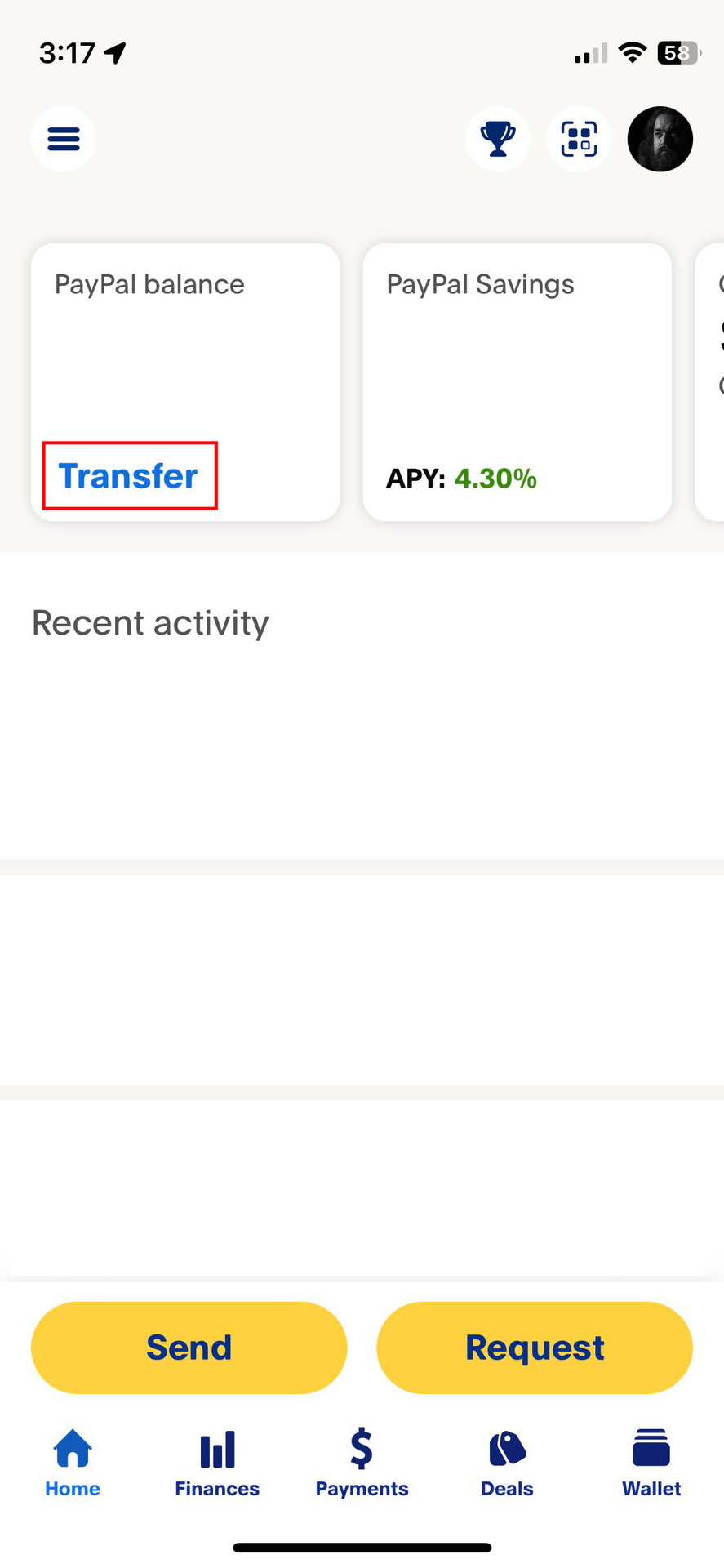 Transfer money from PayPal to your bank account 1