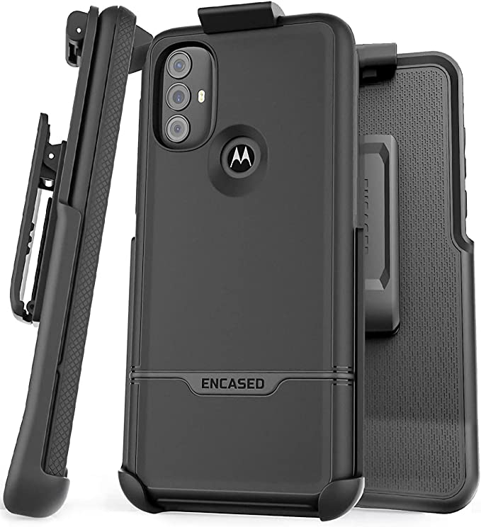 A product image of the the Encased belt case for the Moto G Power (2022).