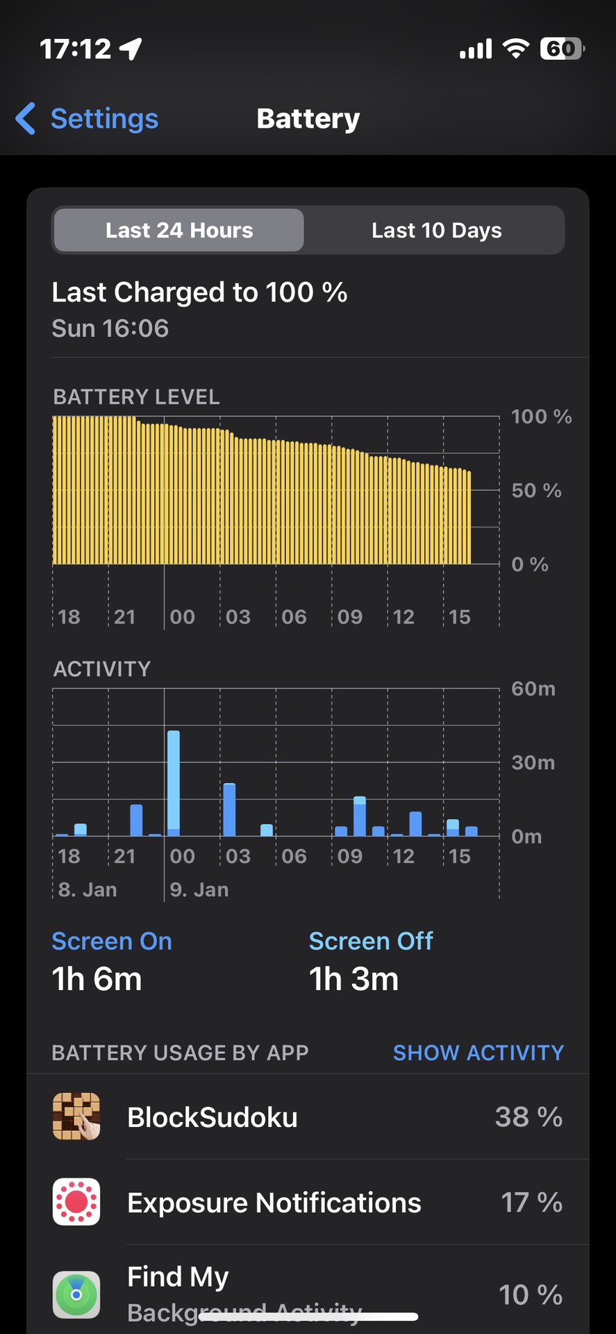 ios battery health app usage