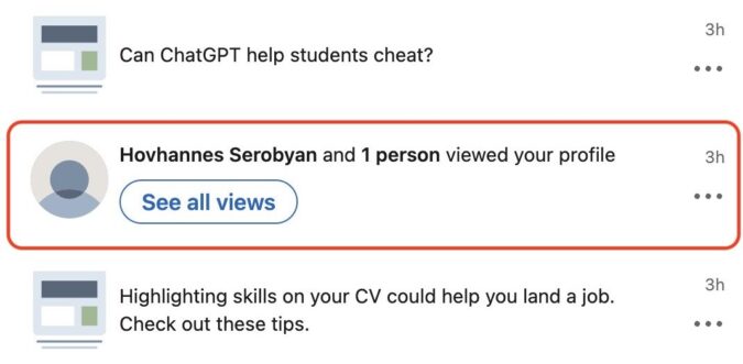 Does LinkedIn show who viewed your profile? - Android Authority