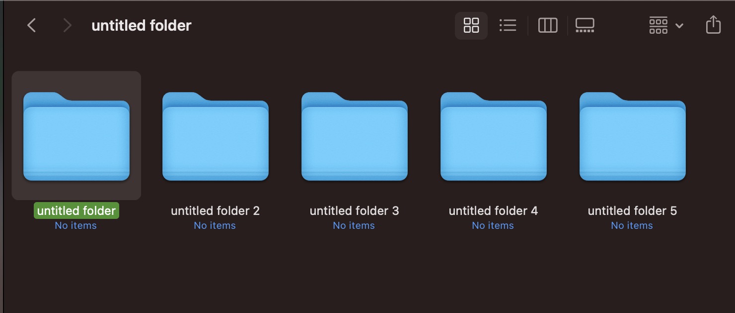 mac folders