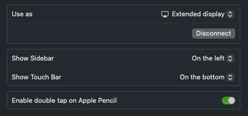 mac universal control other ipad options