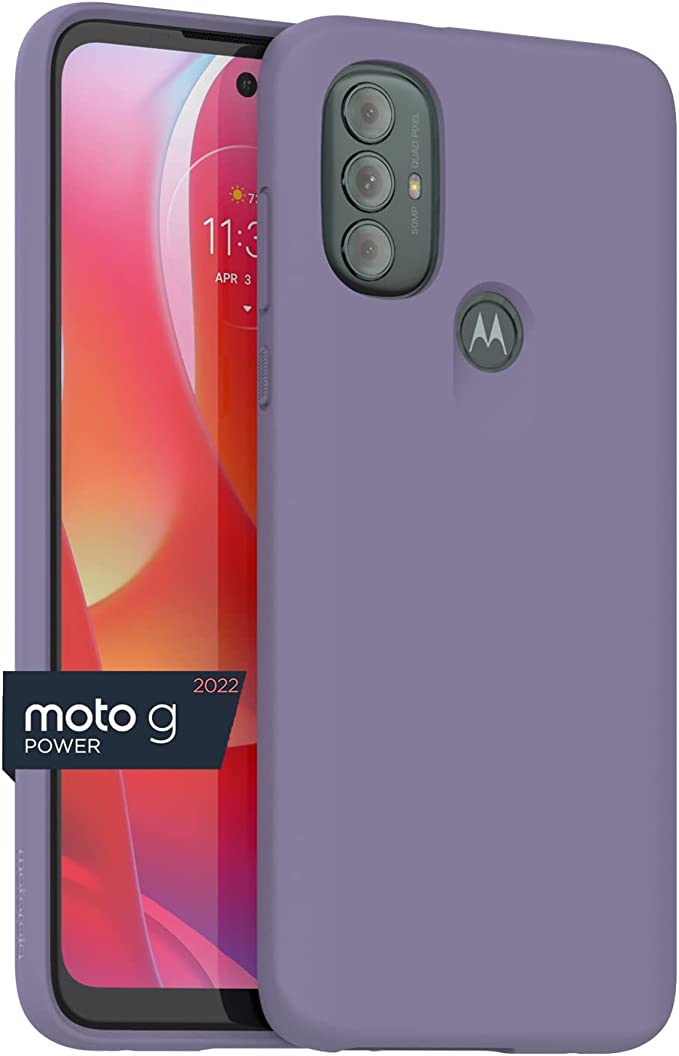 A product image of a first-party Motorola case for the Moto G Pure.