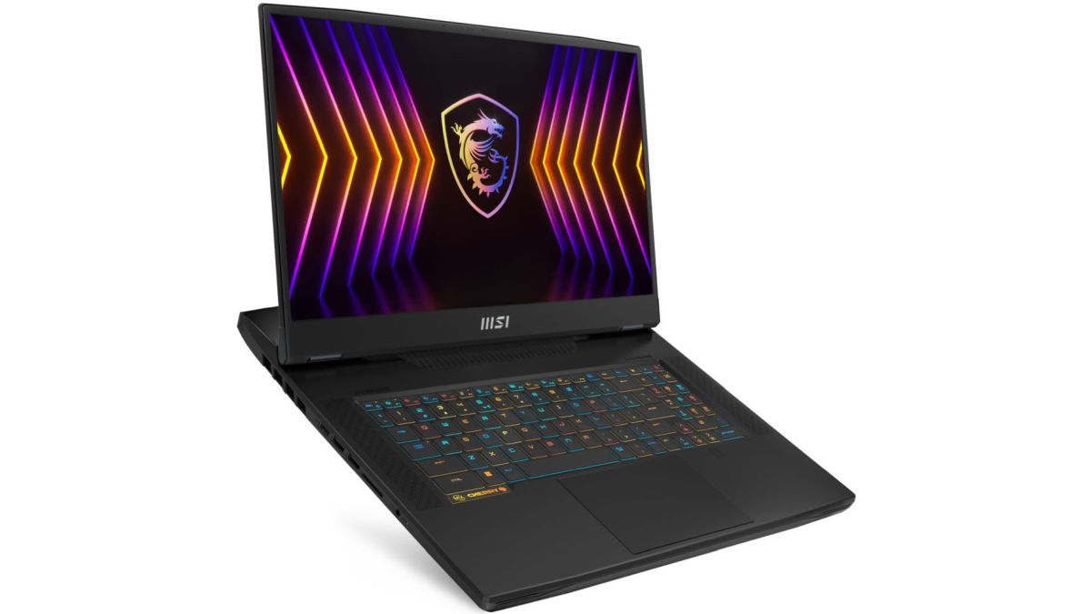 The refreshed MSI Titan GT77 gaming notebook has a 4K 144Hz Mini LED display