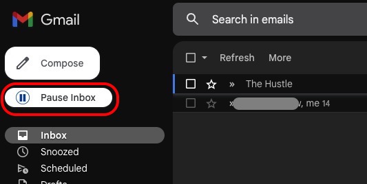 pause gmail inbox zero