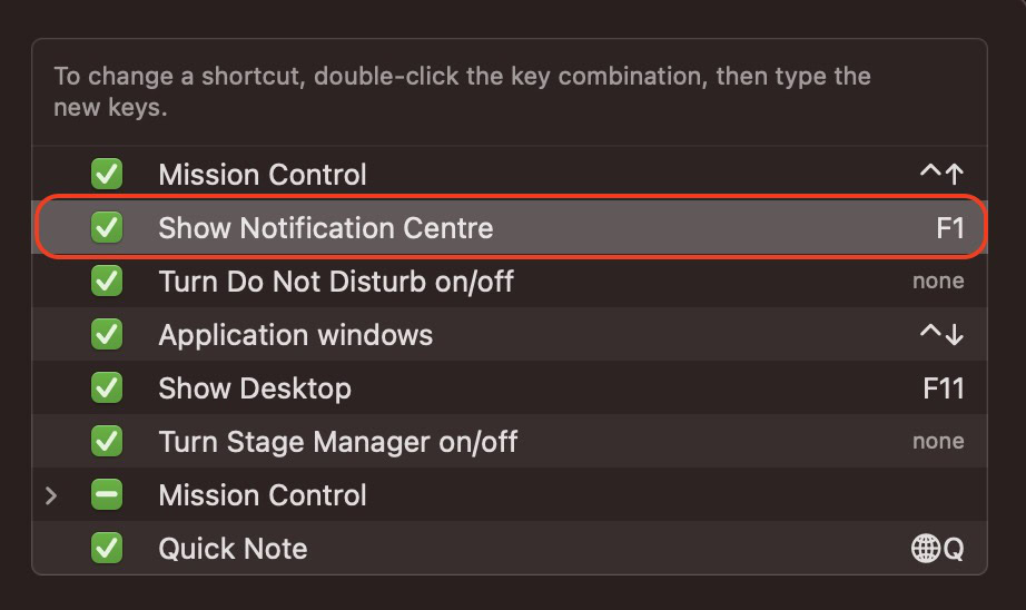 remap f key mac