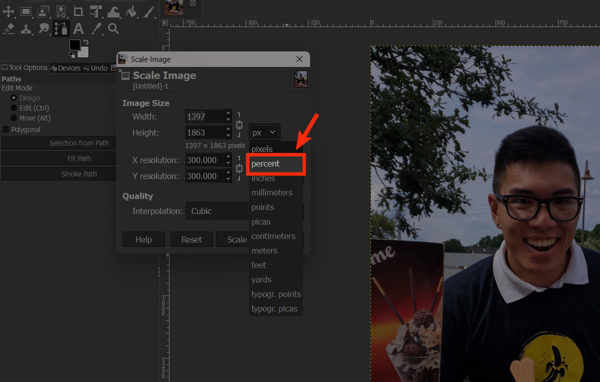 How To Resize Or Crop An Image In GIMP Android Authority