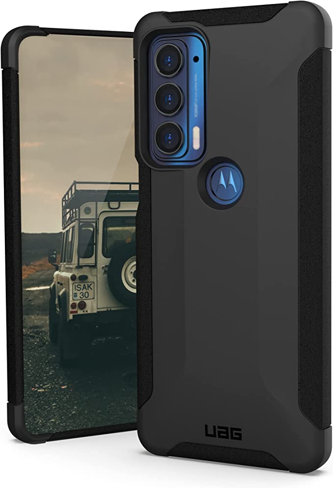 A product image of the UAG Scout case for the Motorola Edge 5G UW.