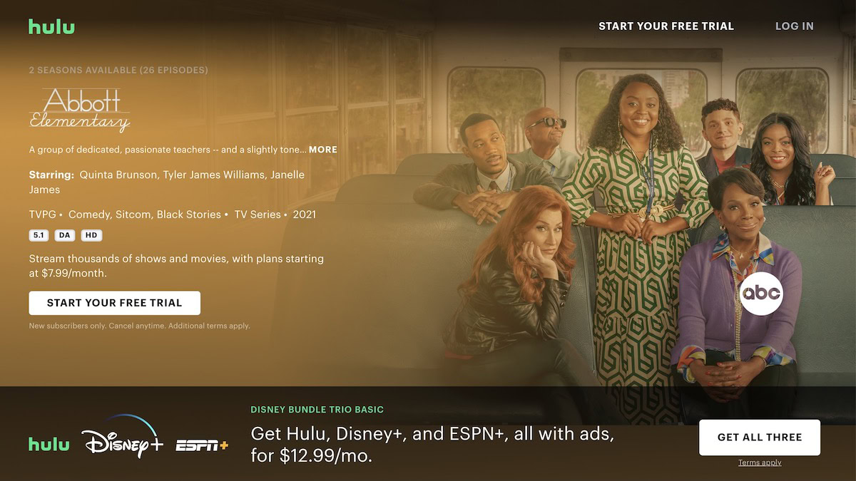 Abbott Elementary on Hulu