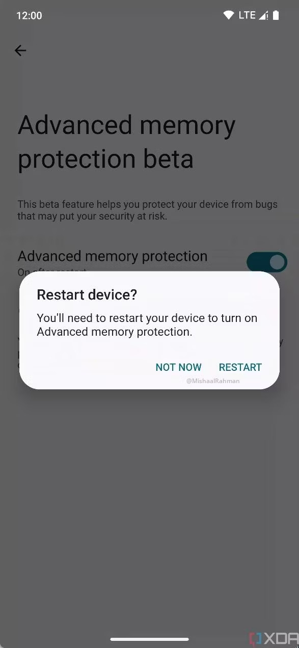 Android 14 advanced memory protection 2