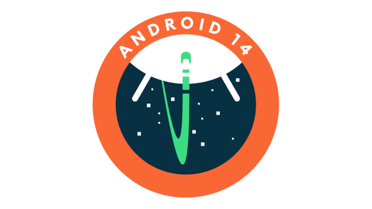 Ubah ukuran logo Android 14