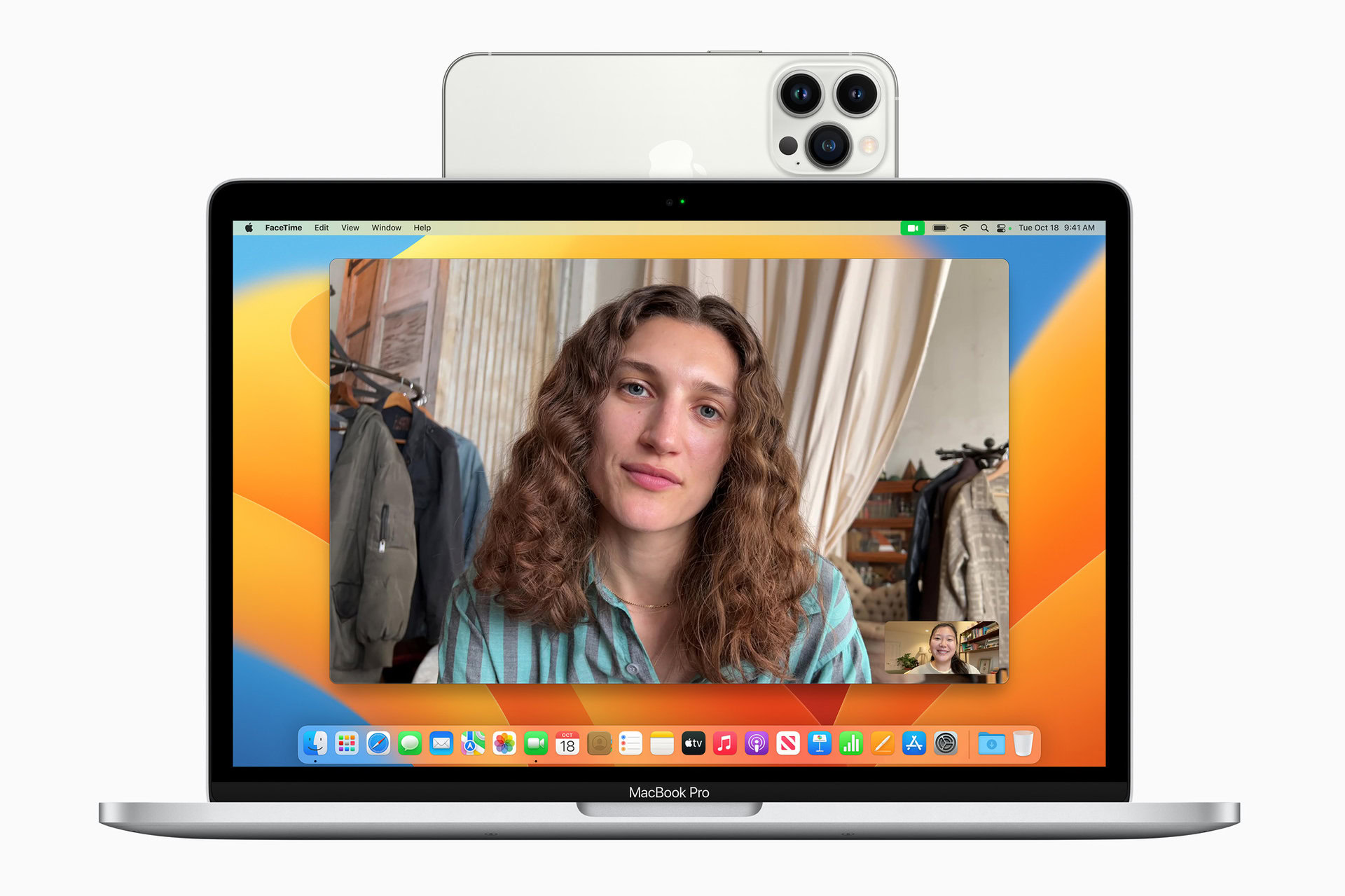 Cámara de continuidad Apple macOS Ventura