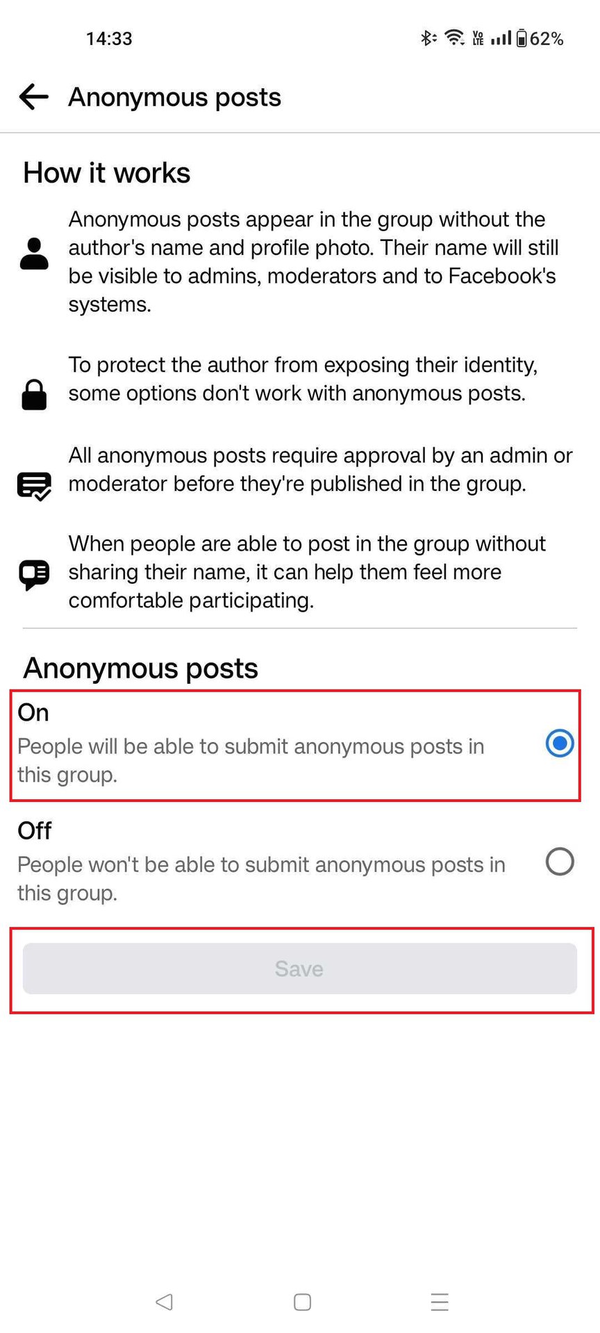Facebook Allow Anonymous Posting 1