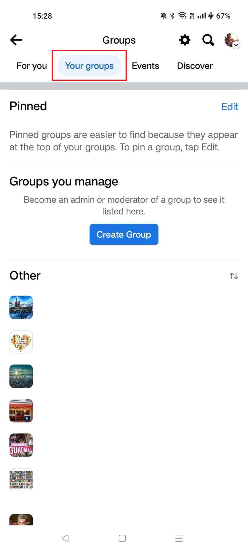 Facebook Groups Mobile 3