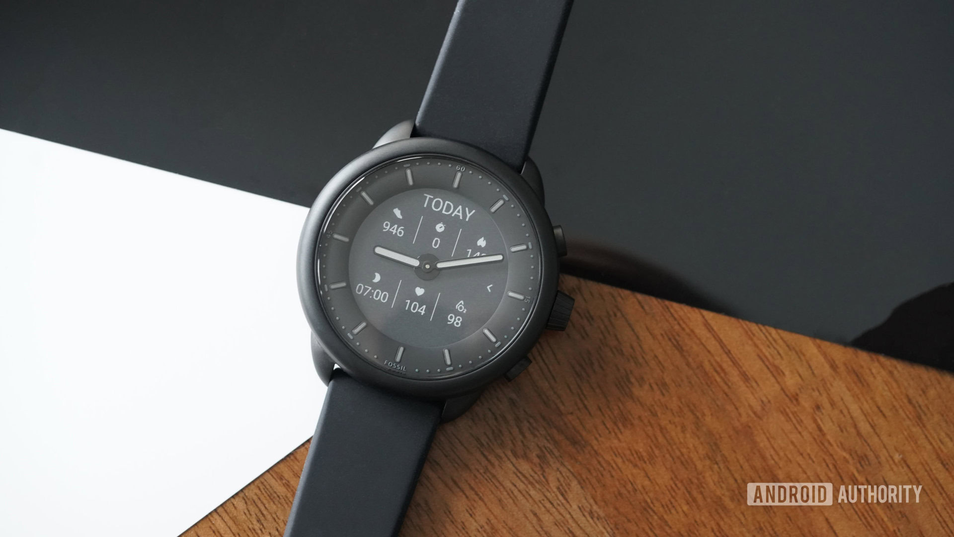 Gen 6 Wellness Edition Hybrid Smartwatch Black Silicone - FTW7080 - Fossil