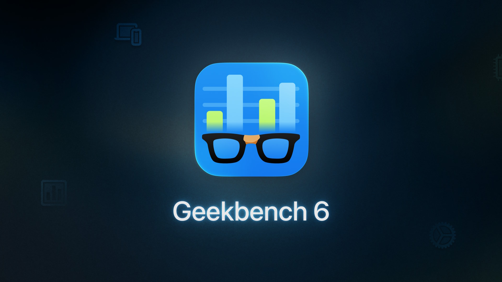 Spanduk dan logo Geekbench 6