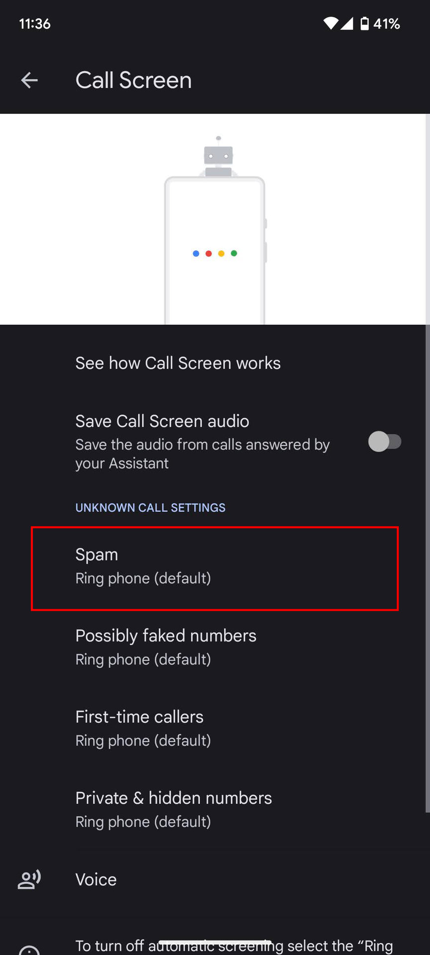 How to block spam calls using the Phone By Google app (5)