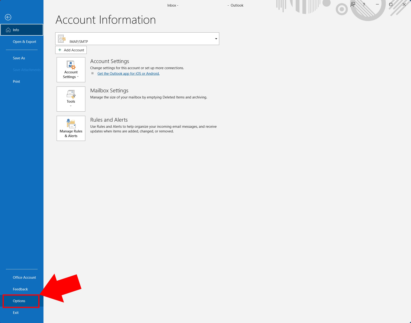 How to change timezone on Outlook Desktop app 2
