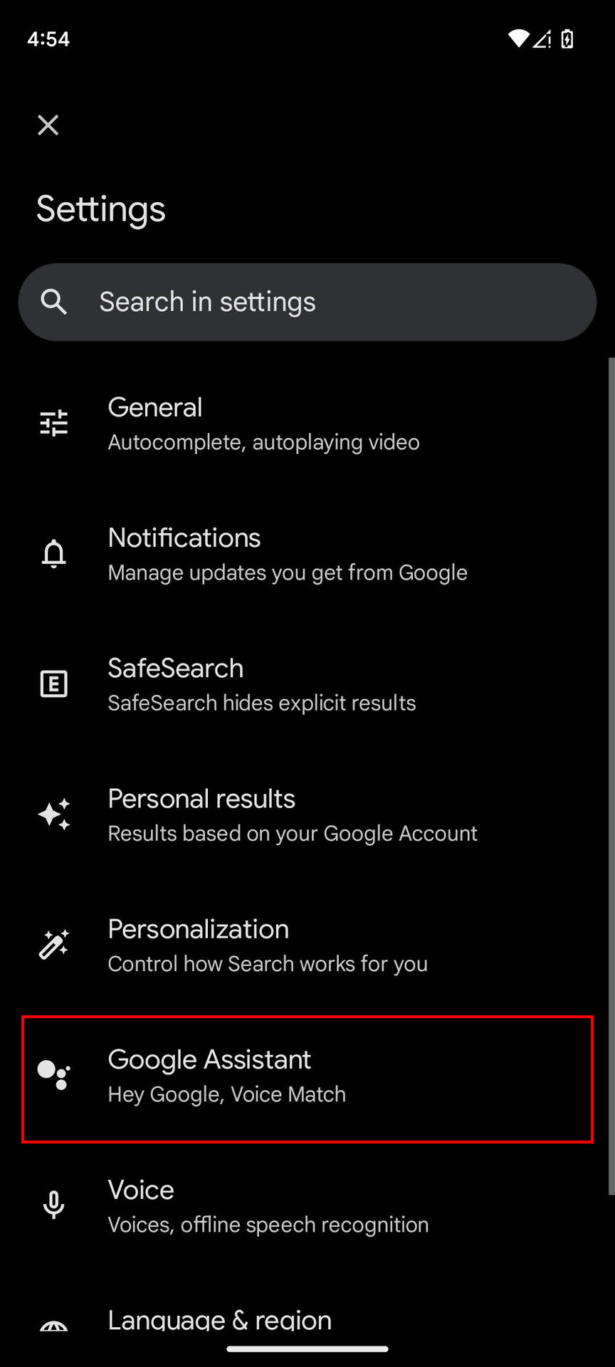 How to enable Hey Google on Android 13 (3)