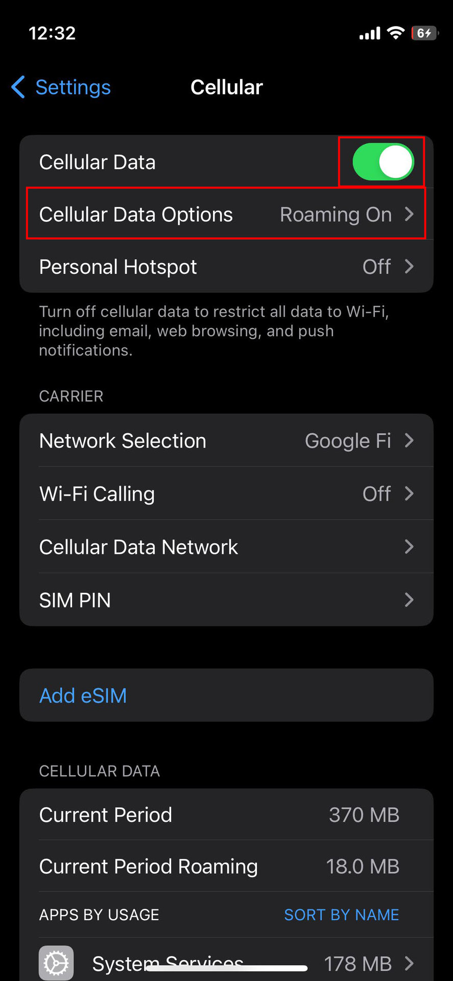 How to make sure you're connected to the internet on iPhone (4) - Google Calendar not working