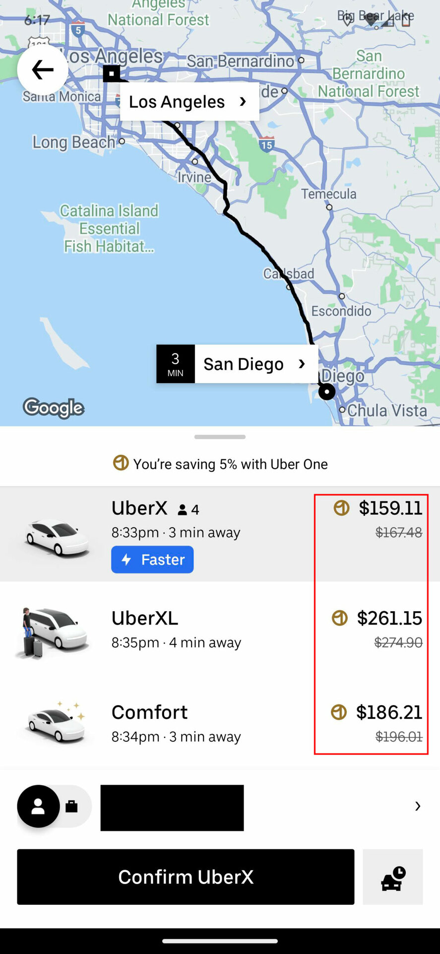 How to request a ride on Uber mobile app 3