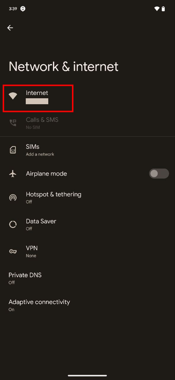How to see WiFi password on Android Pixel 2