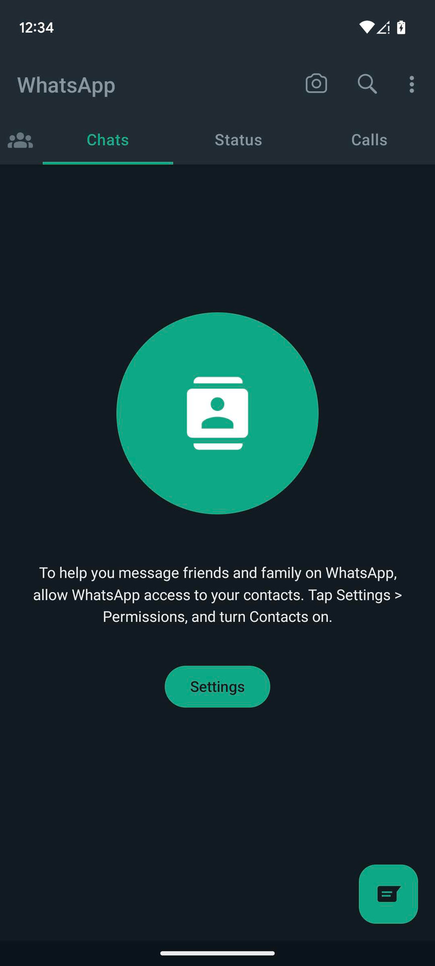How to set up Android WhatsApp using a landline phone (8)