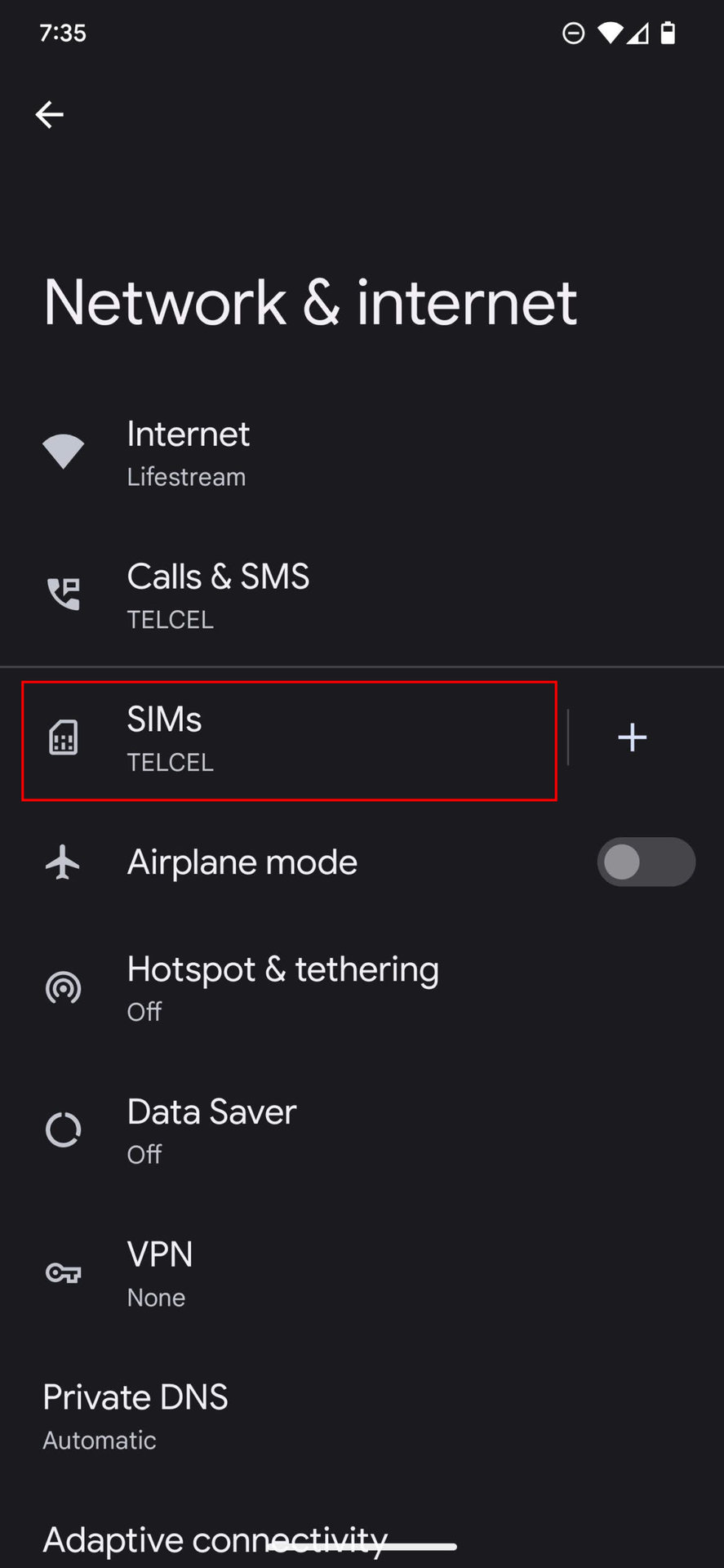 How to turn off 5G on Android 13 2