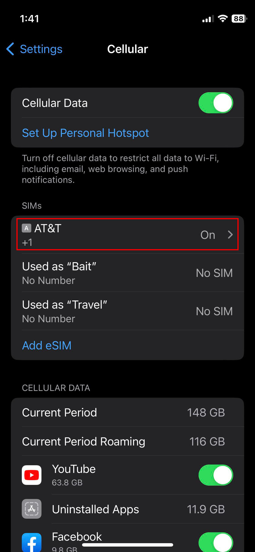 How to turn off 5G on iPhone 2