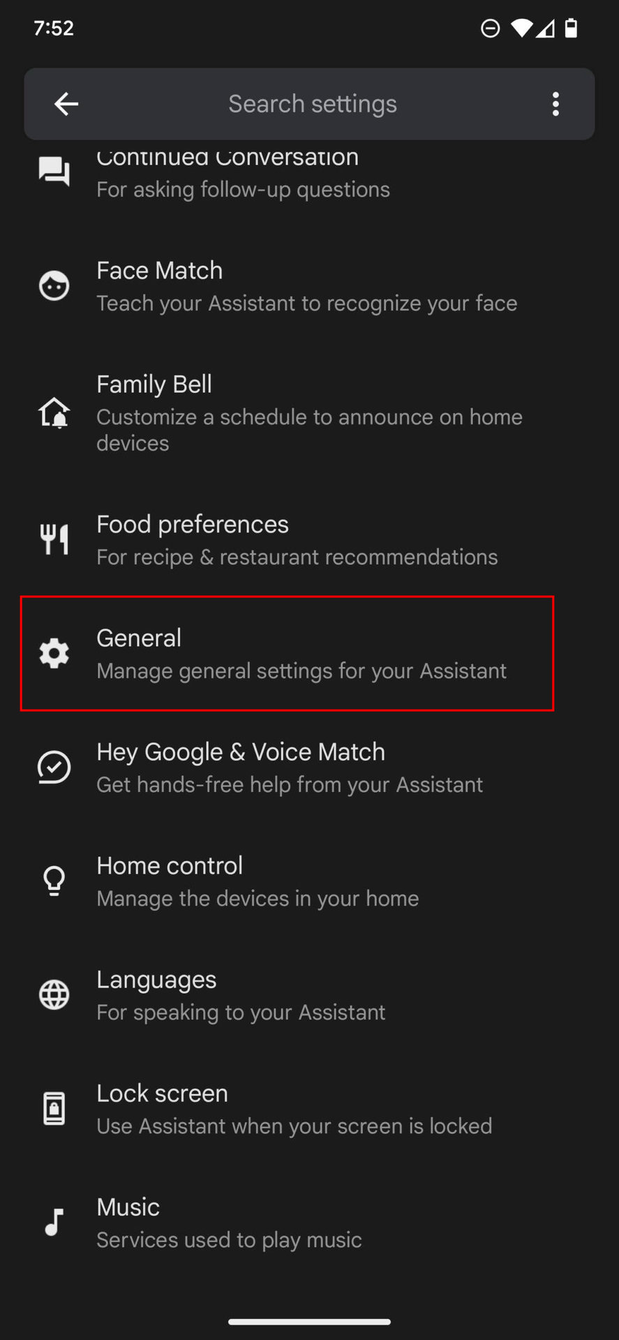 How to turn off Google Assistant on Android 13 4