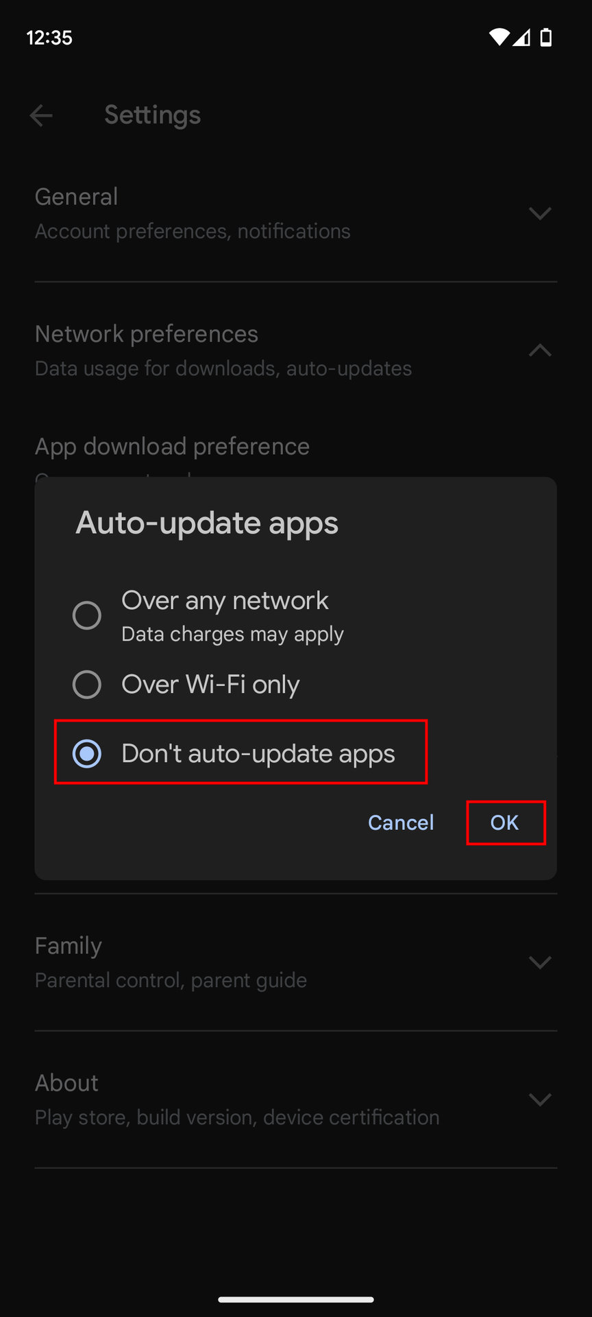 How to turn off Google Play Store automatic updates 4