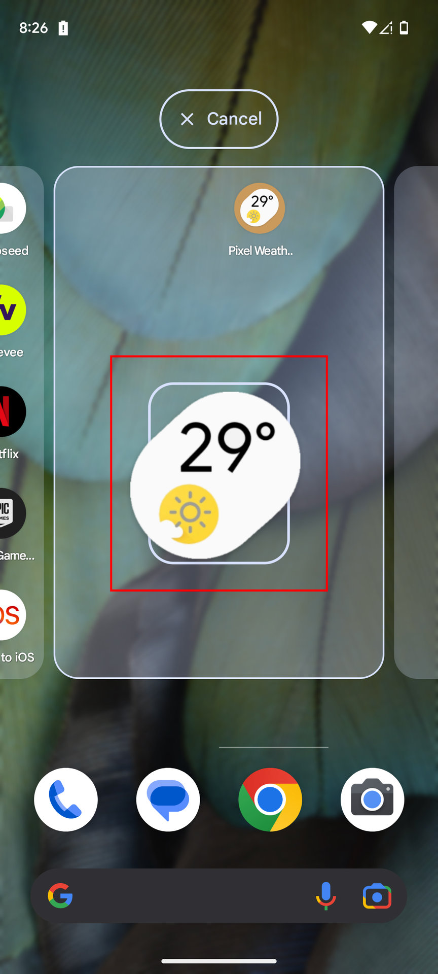How to use Pixel Weather Widget Themes 4