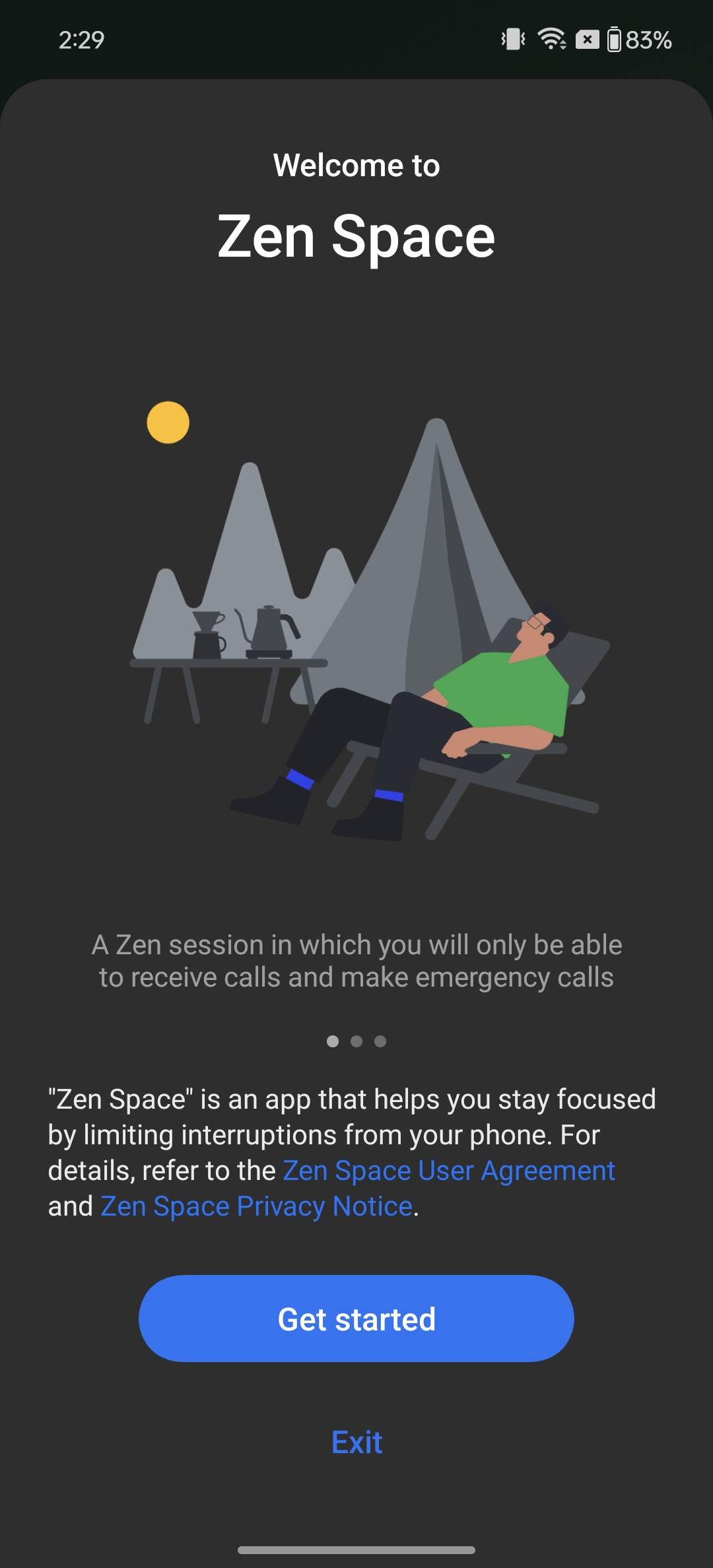 Oxygen OS Zen Space