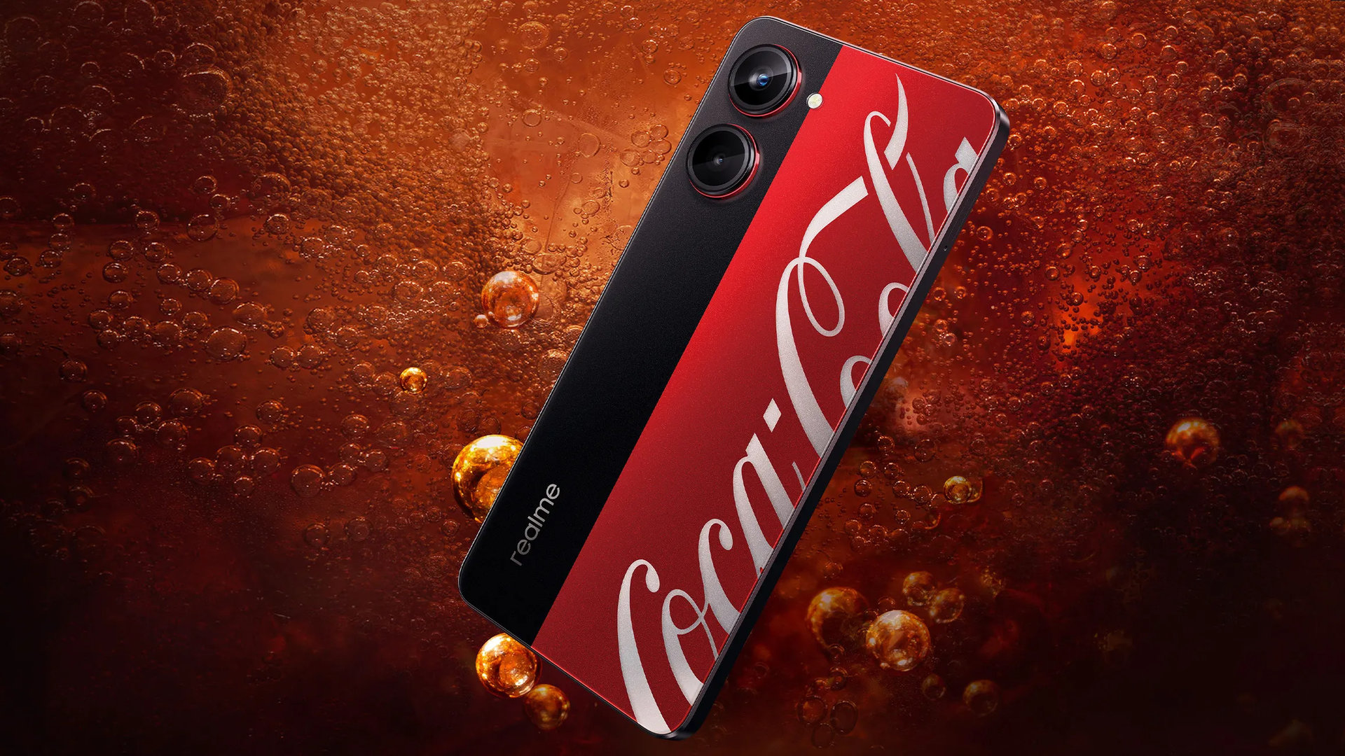 Официальный телефон Realme Coca Cola