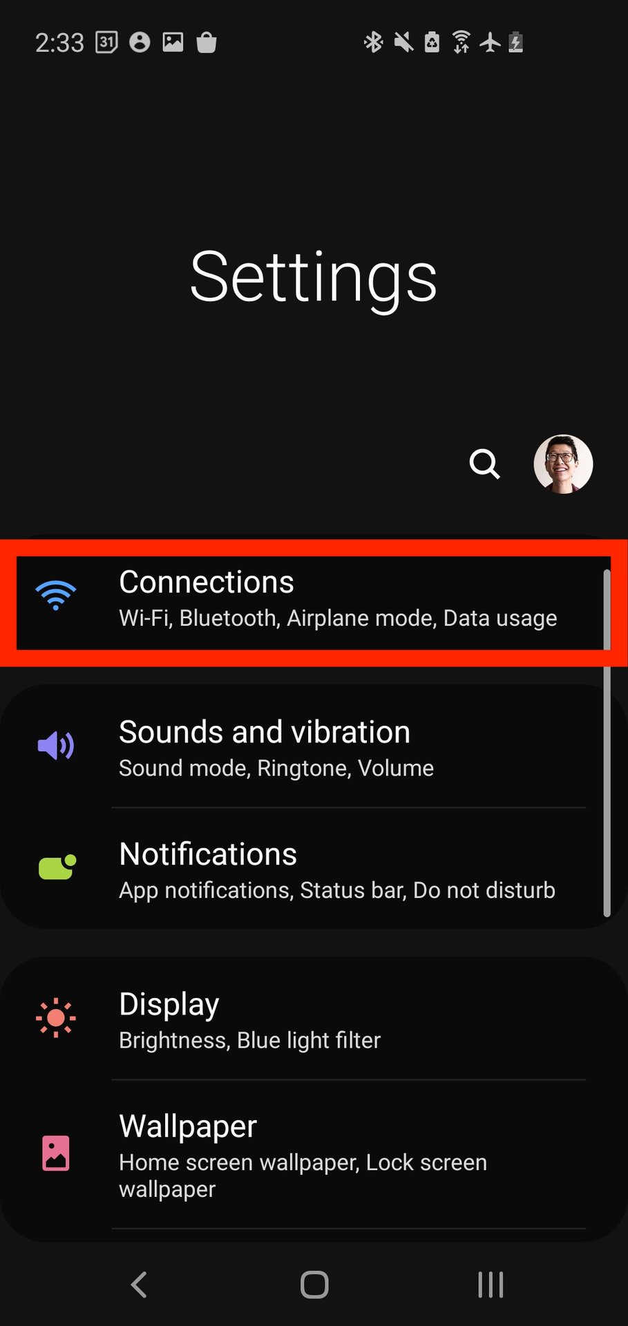 Reset AirPods Pro Android Connections settings 2