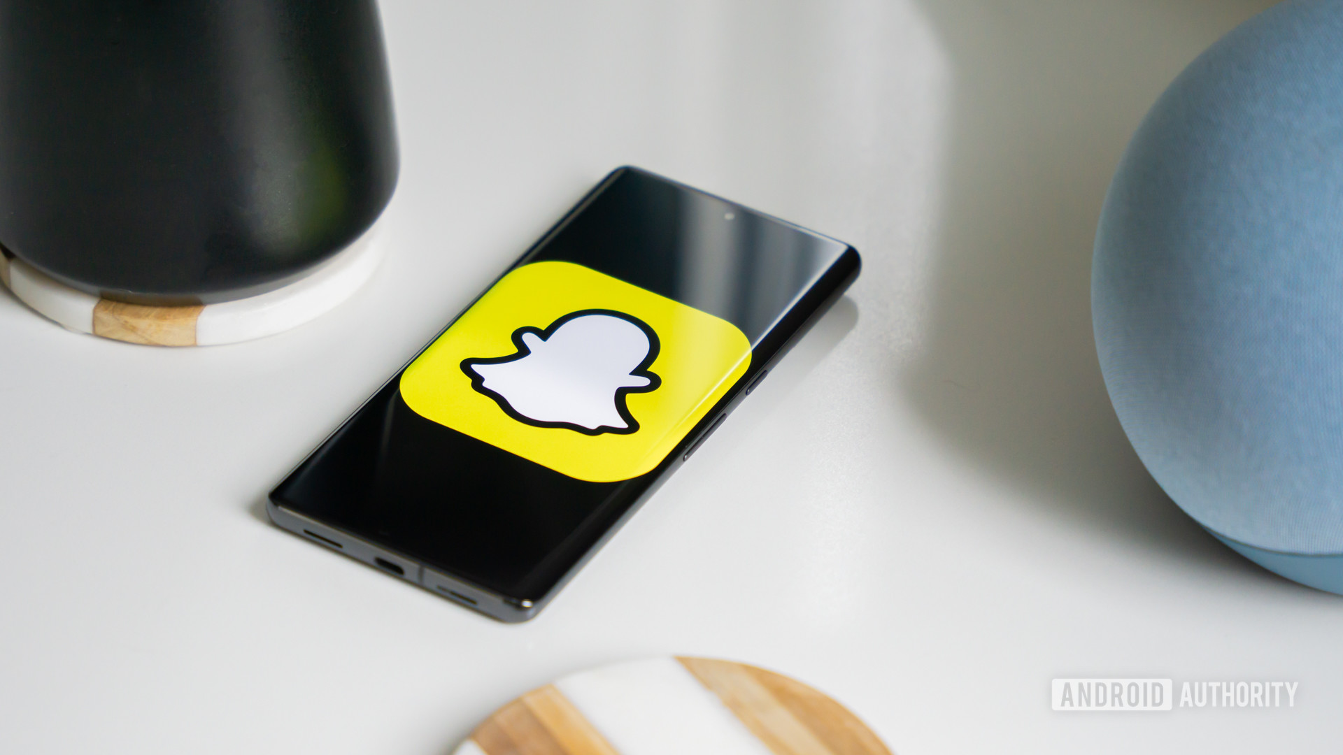 Snapchat logo stock photo 5