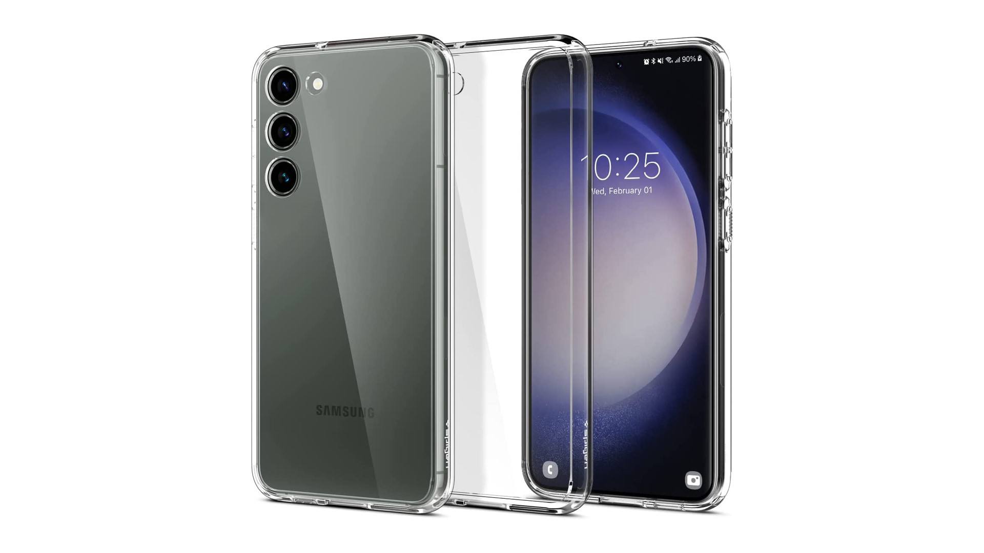 Spigen Ultra Hybrid clear Galaxy S23 Plus case