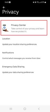 How to delete your Uber account - Android Authority