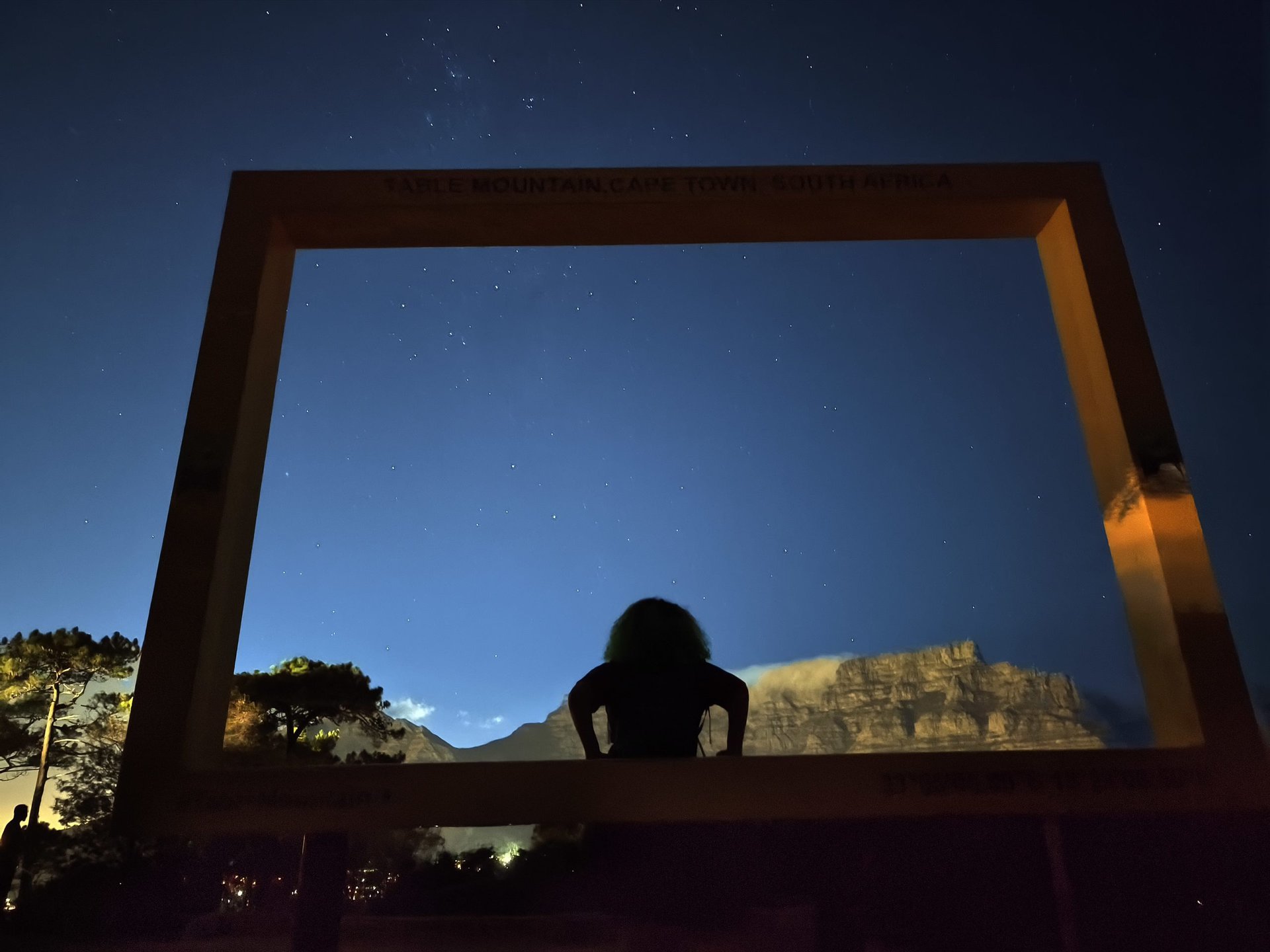 Vivo X90 Pro Signal Hill and Table Mountain astro mode