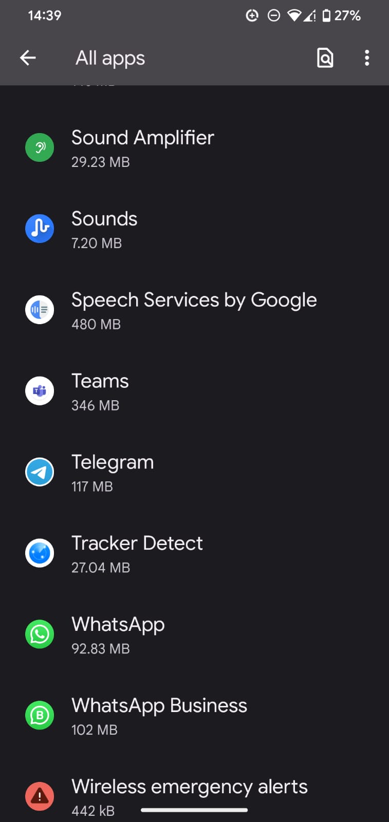 android clear microsoft teams cache 3