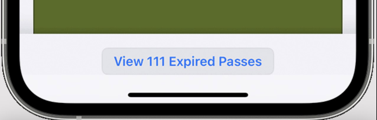 apple wallet hidden passes