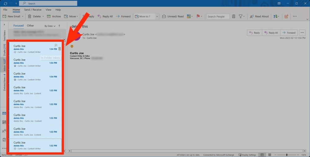 How To Delete Multiple Emails In Outlook Android Authority how-to-delete-multiple-emails-in-outlook-android-authority