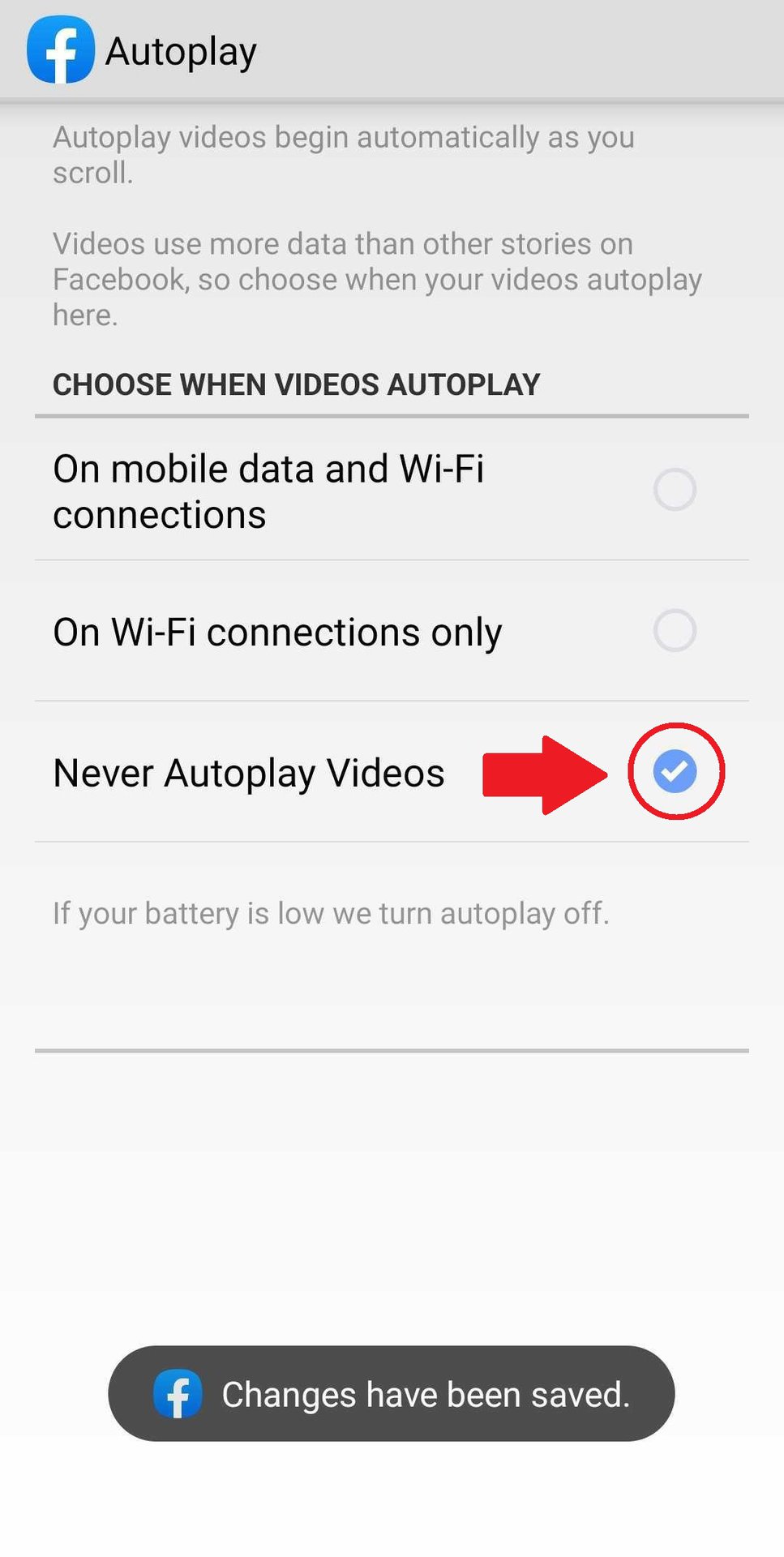 facebook autoplay settings mobile 2