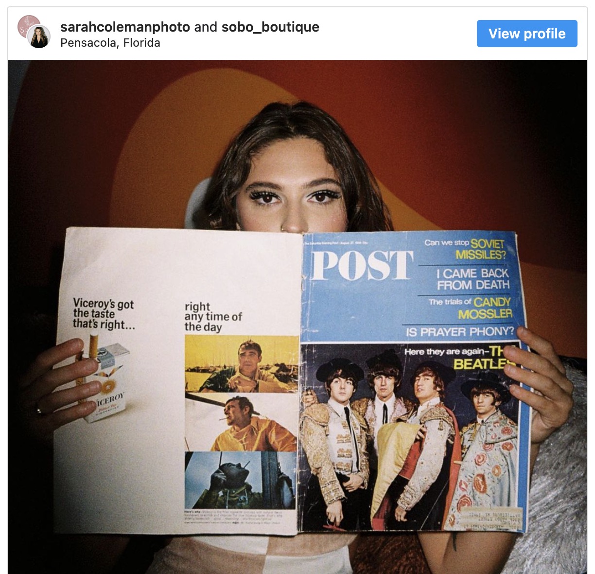 instagram collab post