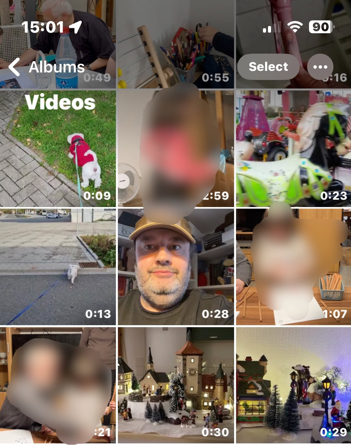 ios photos app edit video