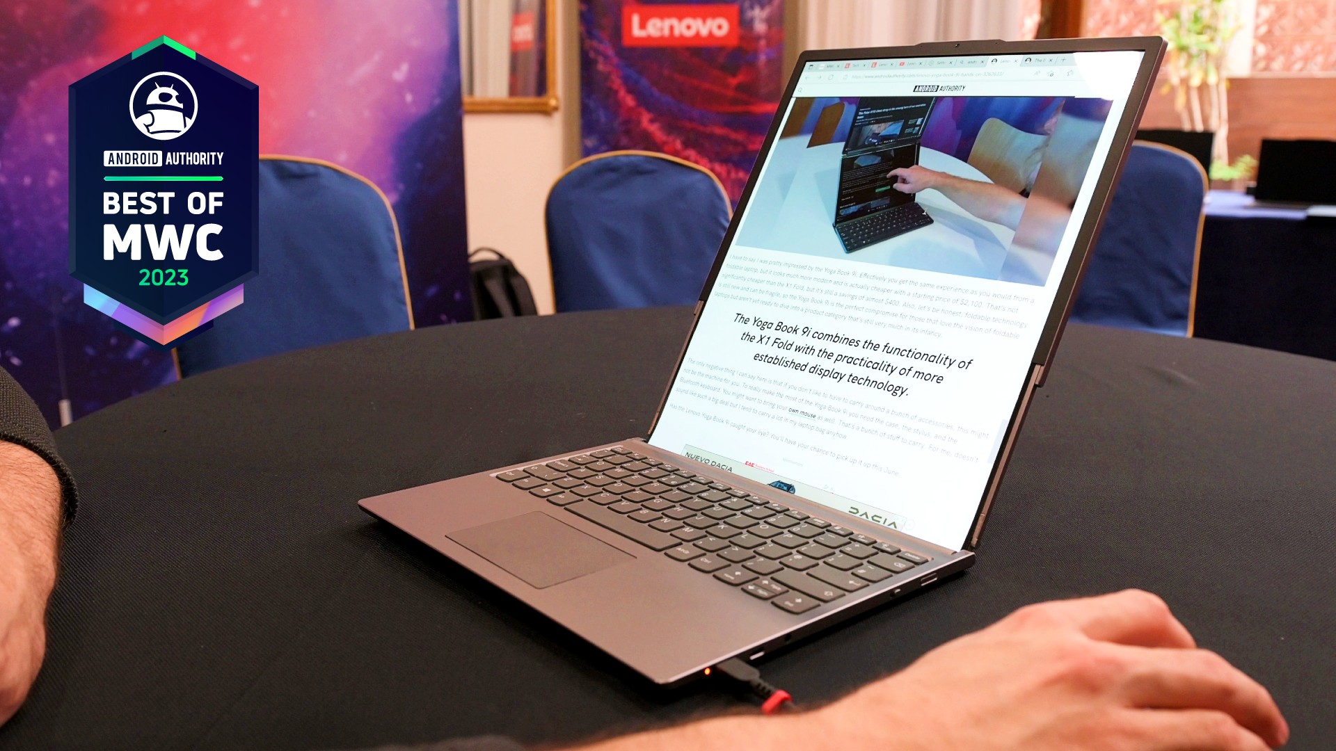 lenovo rollable screen laptop best of mwc