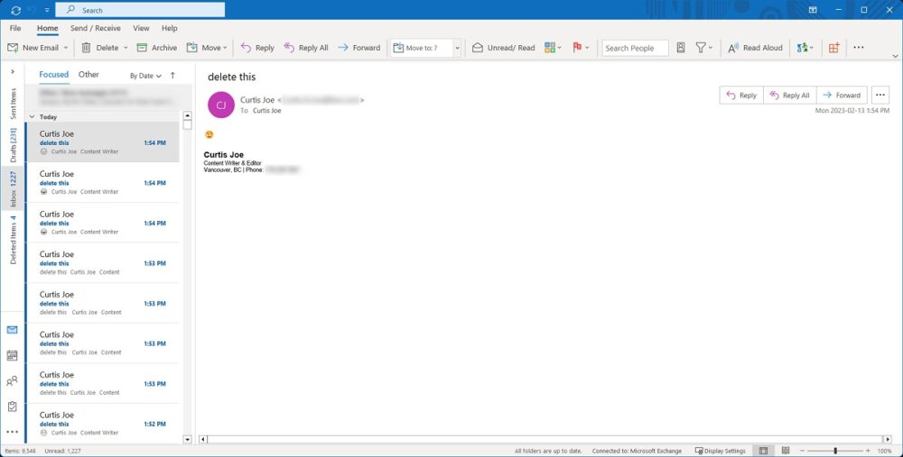 How To Delete Multiple Emails In Outlook Android Authority
