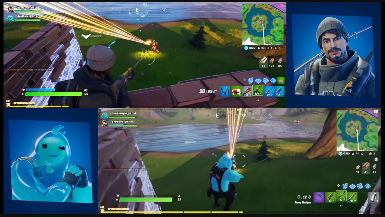 How to Play Split Screen on Fortnite Xbox?